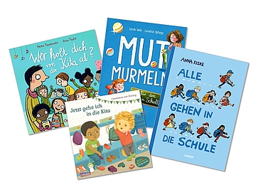 Fröbel-Kinderbuchtipps im Juli 2025 (Fotocredits Cover: Verlage)